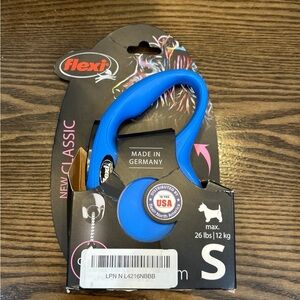 Flexi Blue New Classic Retractable Leash - Small